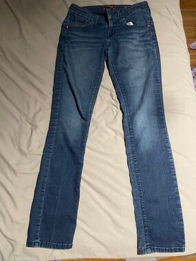 Classic Women's Straight-Leg Jeans in Dark Blue